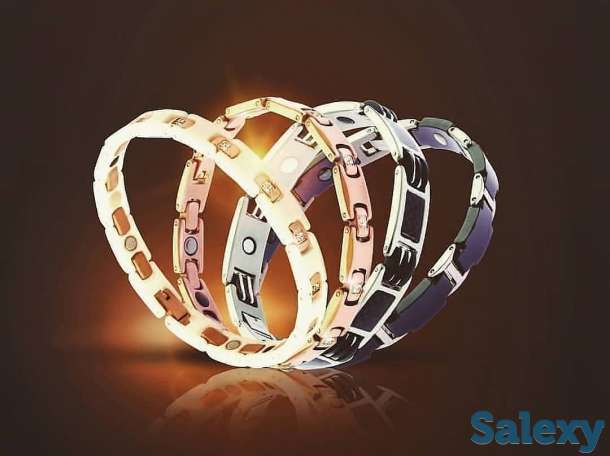 Титановые магнитные браслеты, фотография 1