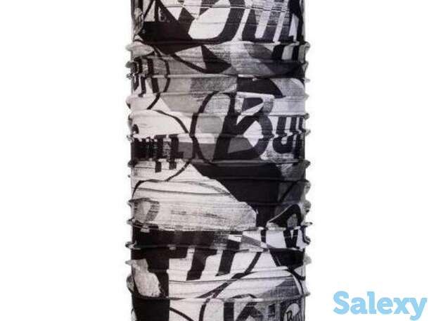 Бандана buff reversible polar  new breaker grey/black, фотография 1