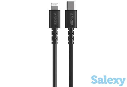 Кабель anker powerline select (a8612) usb-c to lightning 0.9m. черный, фотография 2