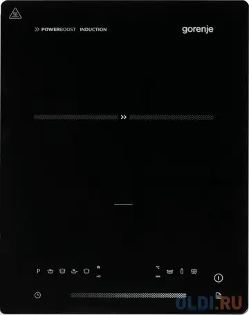Индукционная электроплитка gorenje icy2000sp чёрный, фотография 1