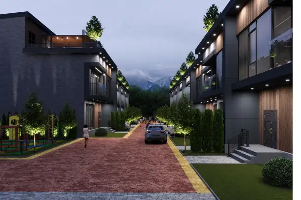 Таунхаусы EverGreen Town, район Ерменсай 5 км. от пр-та Аль-Фараби, фотография 4