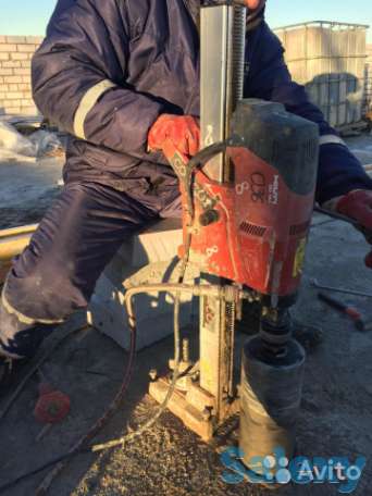 Алмазное сверление,алмазная резка железобетона, фотография 3