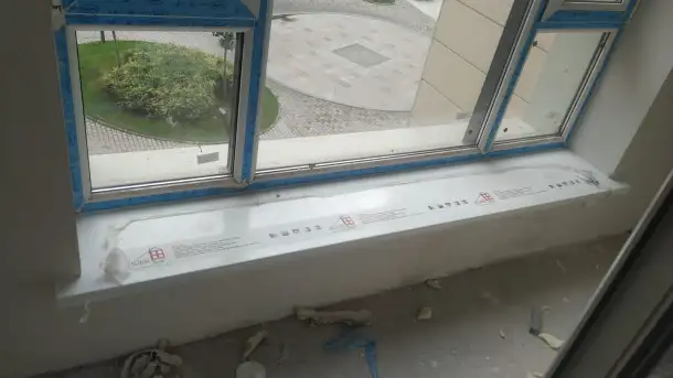 Пластиковые подоконники в Алматы - установка, монтаж, фотография 2