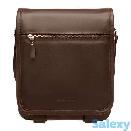 Кожаная сумка через плечо denston brown, фотография 2