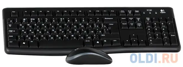 (920-002561) клав. + мышь logitech desktop mk120, фотография 1
