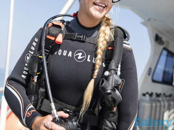 Гидрокостюм dive 2017, куртка со шлемом 5 мм, муж.,, фотография 4