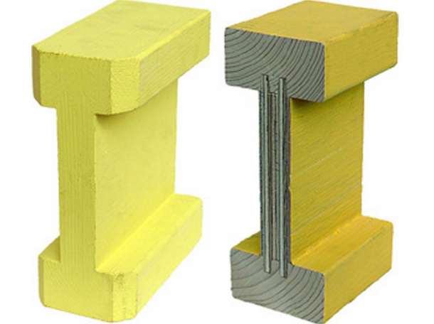 Деревянная балка двутавровая БДК, фотография 2