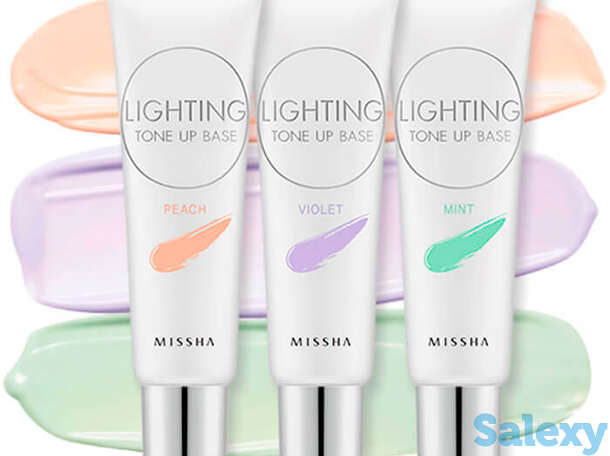База под макияж missha lighting tone up base, цвет #1 mint | мятный, фотография 1