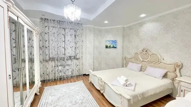 Светлая 2-комнтатная квартира, ул Шокан Уалиханова 21 Блок 1, фотография 3