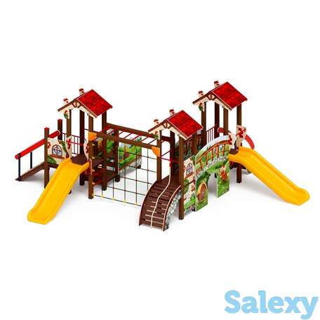 Детский игровой комплекс «в гостях у сказки» дик 1.05.01-09 h=900, фотография 1