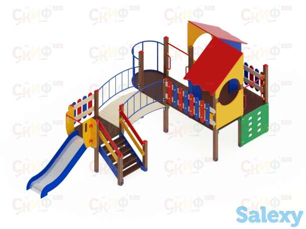 Детская площадка ДИК 703 «Теремок», фотография 1