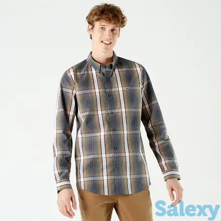 Мужская рубашка lacoste на пуговицах, фотография 1