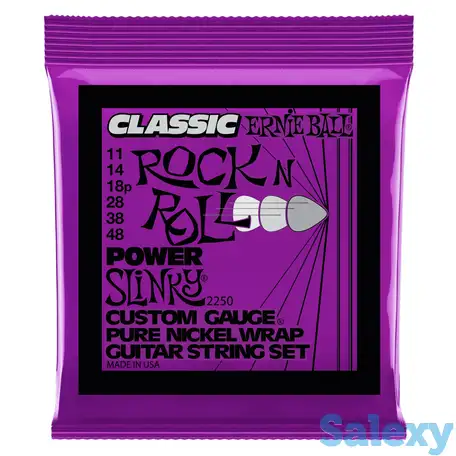 Струны для электрогитары ernie ball power slinky p02250, фотография 1