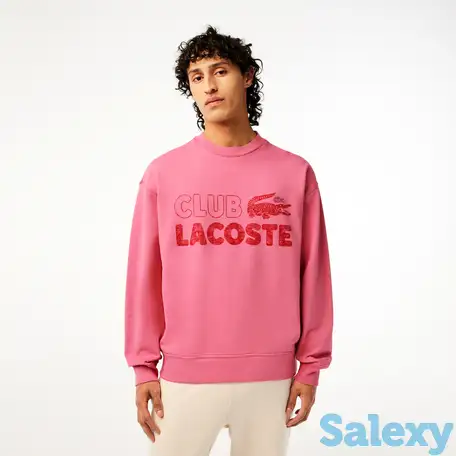Мужская толстовка lacoste loose fit, фотография 1
