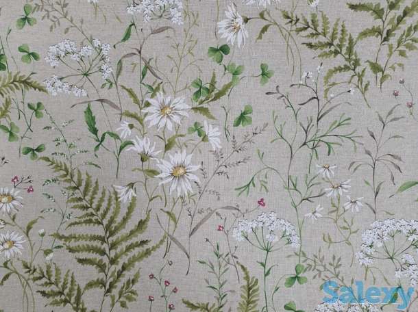 Итальянская скатерть, цветы луга, с тефлоновым покрытием, фотография 4