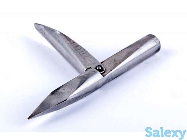 Наконечник горбыль с трехгранной заточкой 1л , сарган, фотография 1