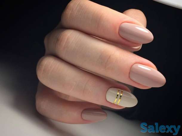 Маникюр + гель покрытие, фотография 1