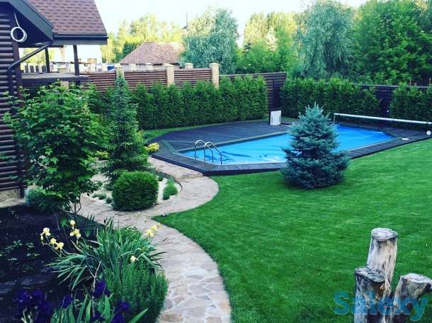 Уборка территорий, обрезка, газон под ключ., фотография 1