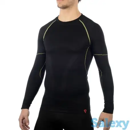 Термокофта mico man super thermo primaloft nero lime, фотография 12