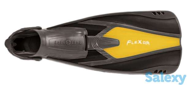 Ласты flexar black/yellow, фотография 1