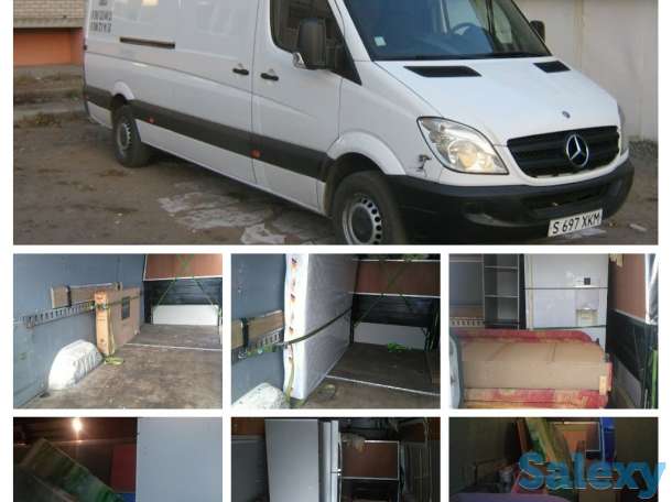 Грузоперевозки производятся на автомашине mercedes, фотография 4