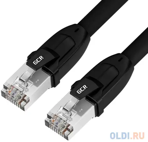 Gcr патч-корд lszh prof кат.8 ethernet  0.3m f/ftp,  rj45,, фотография 1