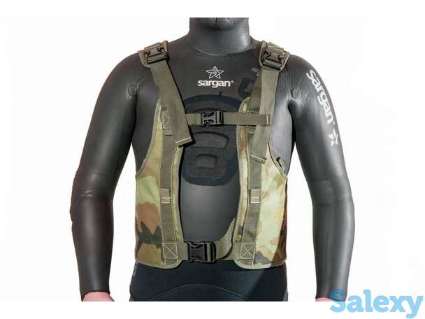 Сарган тобол жилет грузовой тканевый, камуфлированный, фотография 1