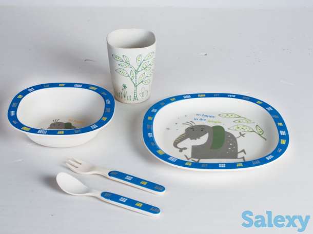 Детская посуда из бамбука, фотография 8