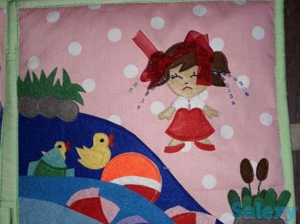 Продам готовую мягкую развивающую книжку, фотография 3