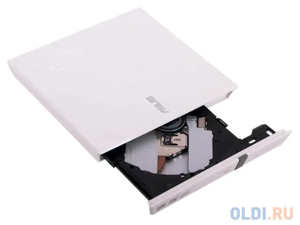 Оптич. накопитель ext. dvd±rw asus sdrw-08d2s-u lite white <usb 2.0, retail>, фотография 1
