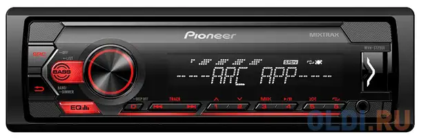 Автомагнитола pioneer mvh-s125ui 1din 4x50вт, фотография 1