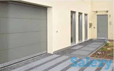 Секционные автоматические противопожарные ворота 3000 х 2500, фотография 1