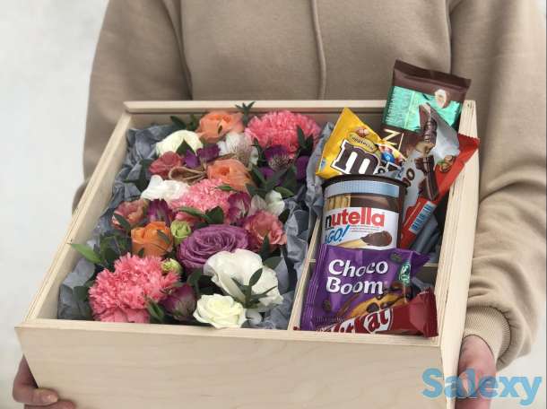 Цветы Сладости Алматы. Доставка. Низкие цены. Звоните!, фотография 1