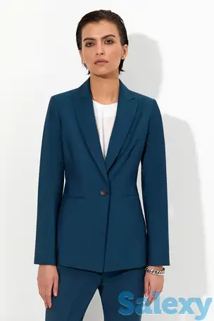 Жакет в синем цвете vassa&co, фотография 1