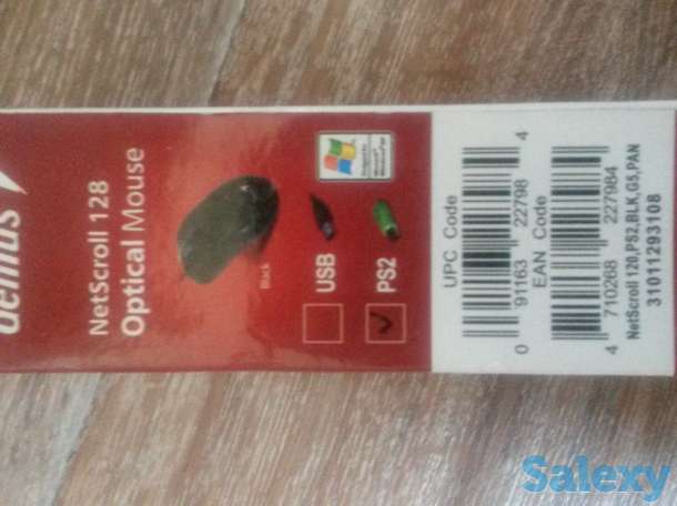 Мышь Genius NetScroll 128 Black; PS/2 Новый, фотография 3