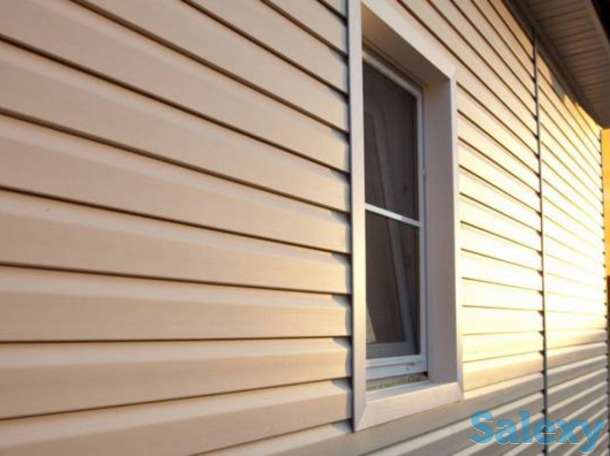 Облицовка фасада металлическим сайдингом, фотография 1