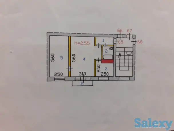 Продажа, Карагандинская область Абай ул. Шерубай батыра 40 кв 65, фотография 1