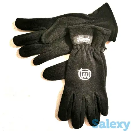 Перчатки флисовые lil kings fleece black, фотография 2