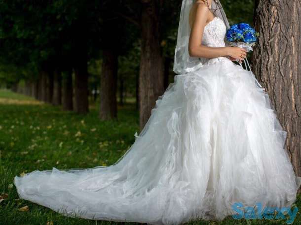 Продаю шикарное свадьбеное платья от Веры Вонг, фотография 1