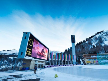 Светодиодный экранм 4 х 3 метра, фотография 2