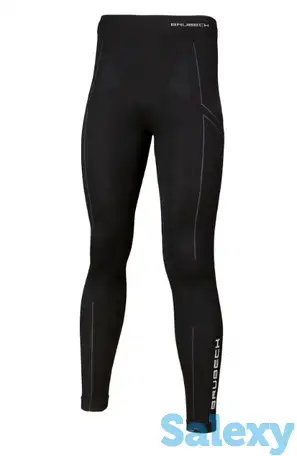 Термобрюки brubeck men wool merino black, фотография 16