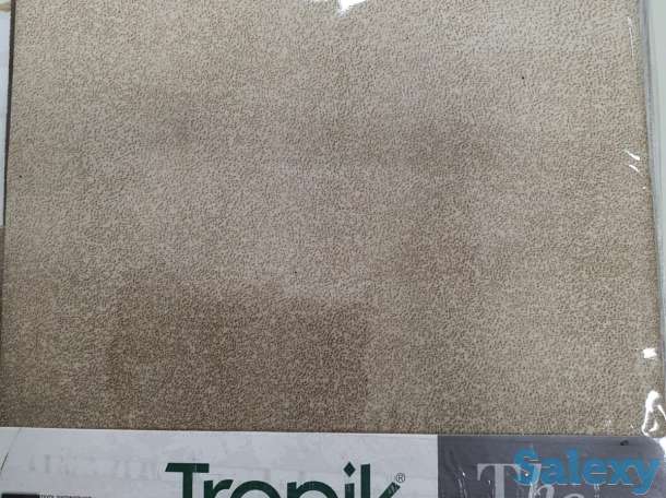 Шторки для душа и ванны, Турция, деревья на светло бежевом фоне, фотография 2