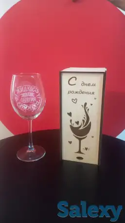 Меню визитки  из дерева, фотография 3