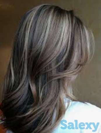 Мелирование классическое, калифорнийское,омбрэ, балаяж, фотография 2