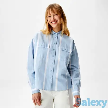 Женская рубашка lacoste свободной посадки, фотография 1