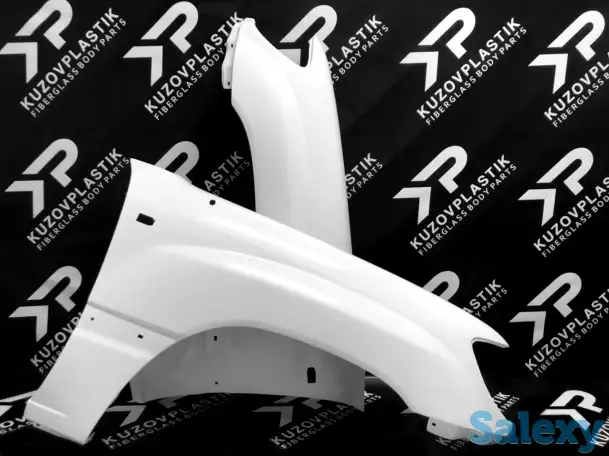 Крыло на Тойота Land Cruiser 100 из стеклопластика., фотография 2