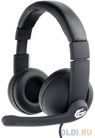 Игровая гарнитура проводная gembird mhs-g220 черный, фотография 1