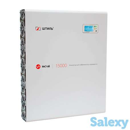 Однофазный стабилизатор напряжения штиль инстаб is 15000, фотография 3