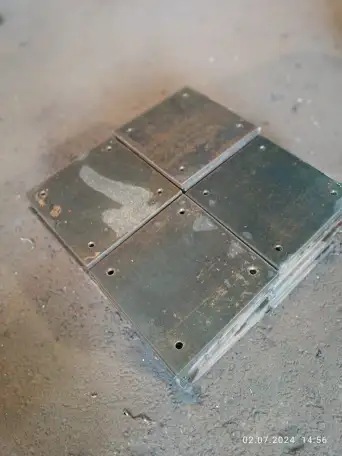 Косынка стальная для закладных изделии, фотография 3