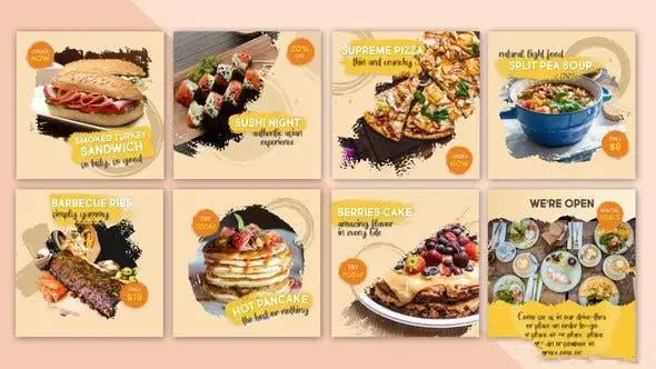 Заказать рекл. видео креатив в Астане для ресторана (I_FOOD-13), фотография 1